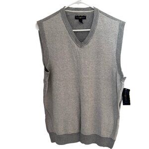 CLUB ROOM MEN'S V-NECK SWEATHER VEST, NWT